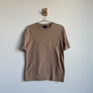 Banana Republic Waffle Knit 100% Cotton Short Sleeve Shirt — Size M